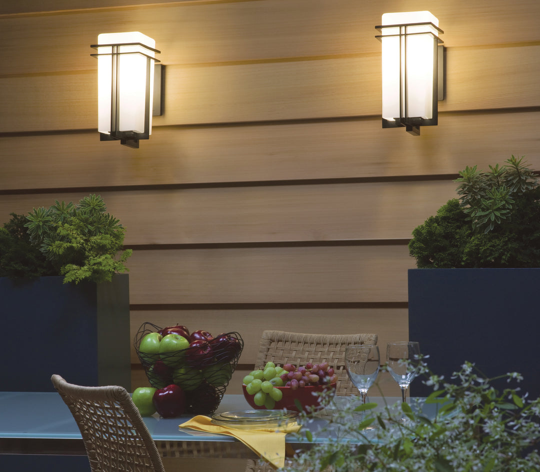 Kichler Canada - 49202BK - One Light Outdoor Wall Mount - Tremillo - Black