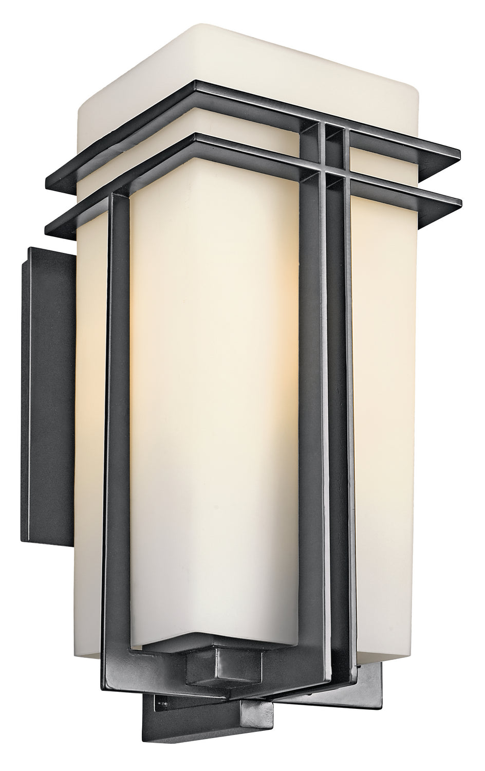 Kichler Canada - 49203BK - One Light Outdoor Wall Mount - Tremillo - Black