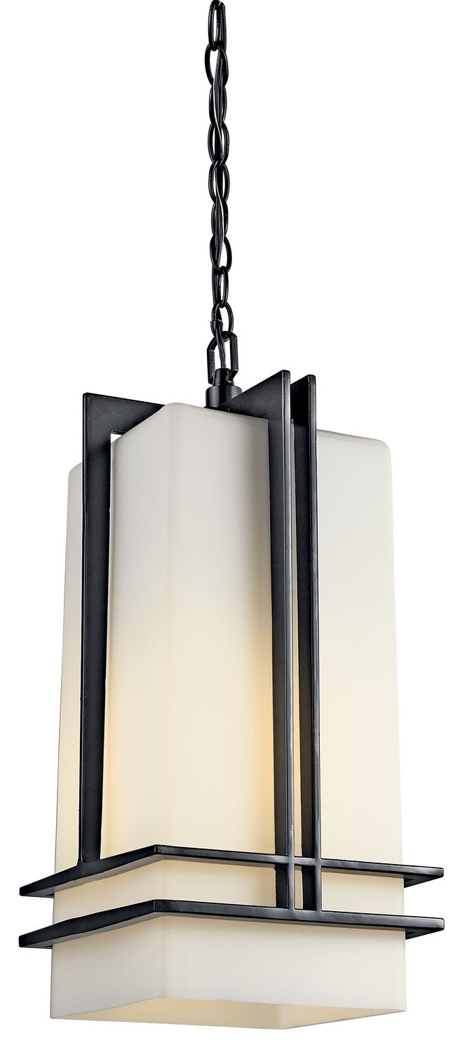 Kichler Canada - 49205BK - One Light Outdoor Pendant - Tremillo - Black