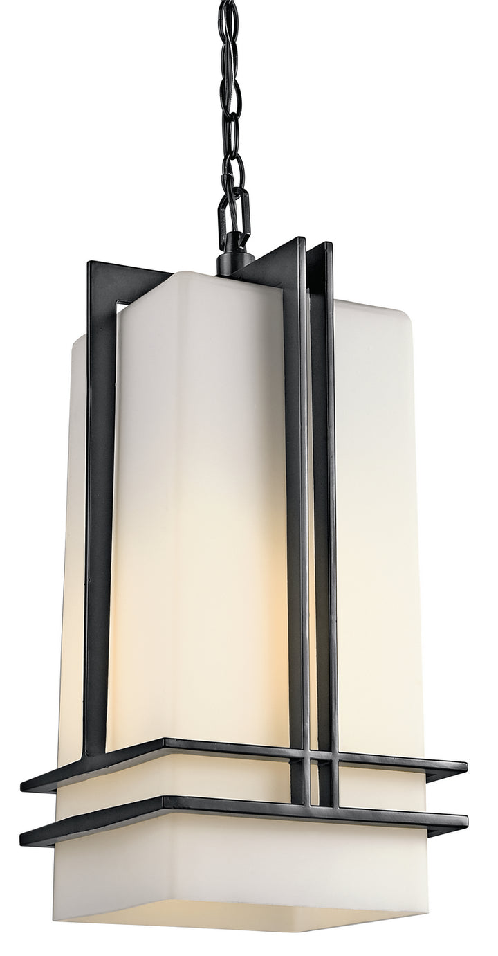 Kichler Canada - 49205BK - One Light Outdoor Pendant - Tremillo - Black