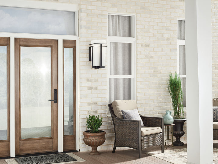 Kichler Canada - 49207BK - One Light Outdoor Post Mount - Tremillo - Black