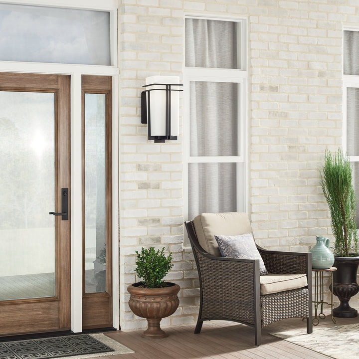Kichler Canada - 49207BK - One Light Outdoor Post Mount - Tremillo - Black