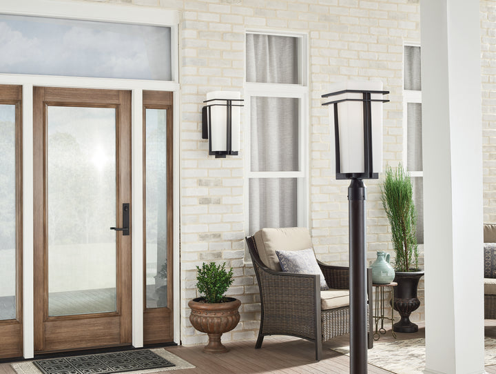 Kichler Canada - 49207BK - One Light Outdoor Post Mount - Tremillo - Black
