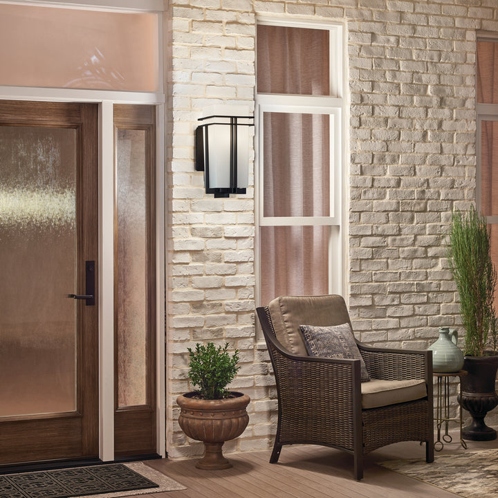 Kichler Canada - 49207BK - One Light Outdoor Post Mount - Tremillo - Black