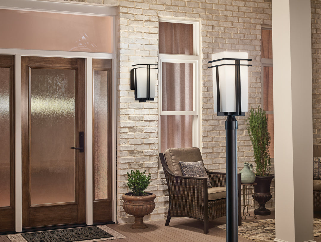 Kichler Canada - 49207BK - One Light Outdoor Post Mount - Tremillo - Black