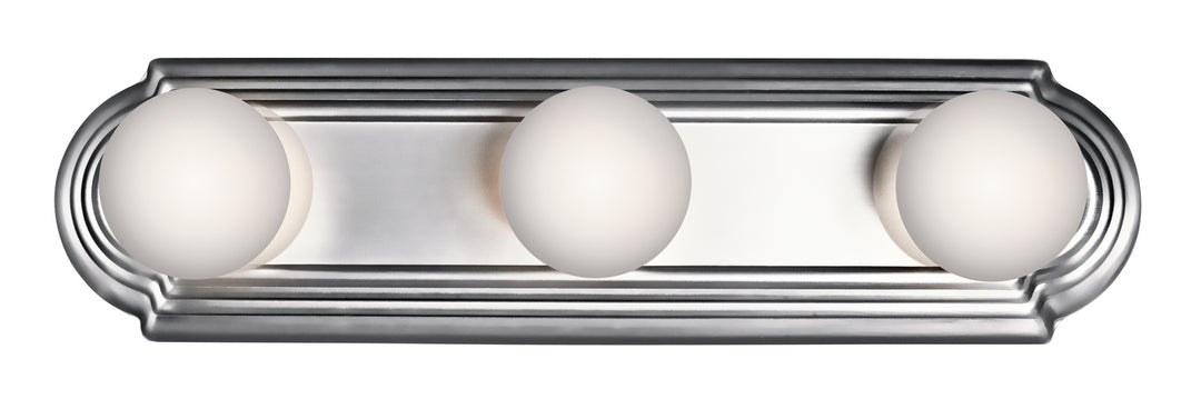 Three Light Linear Bath in Chrome - available from The Lighting Shoppe, trusted by Canadian homeowners