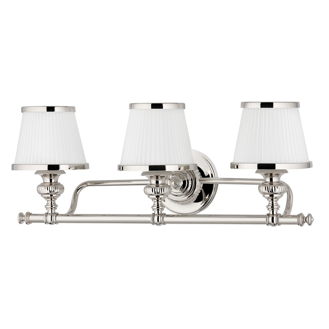 Hudson Valley Canada - 2003-PN - Three Light Bath Bracket - Milton - Polished Nickel