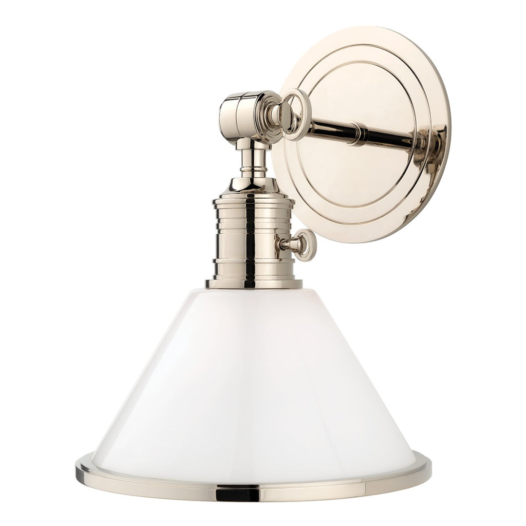 Hudson Valley Canada - 8331-PN - One Light Wall Sconce - Garden City - Polished Nickel
