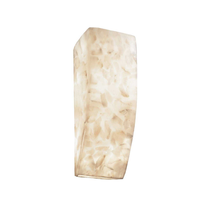 Alabaster Rocks One Light Wall Sconce Justice Designs