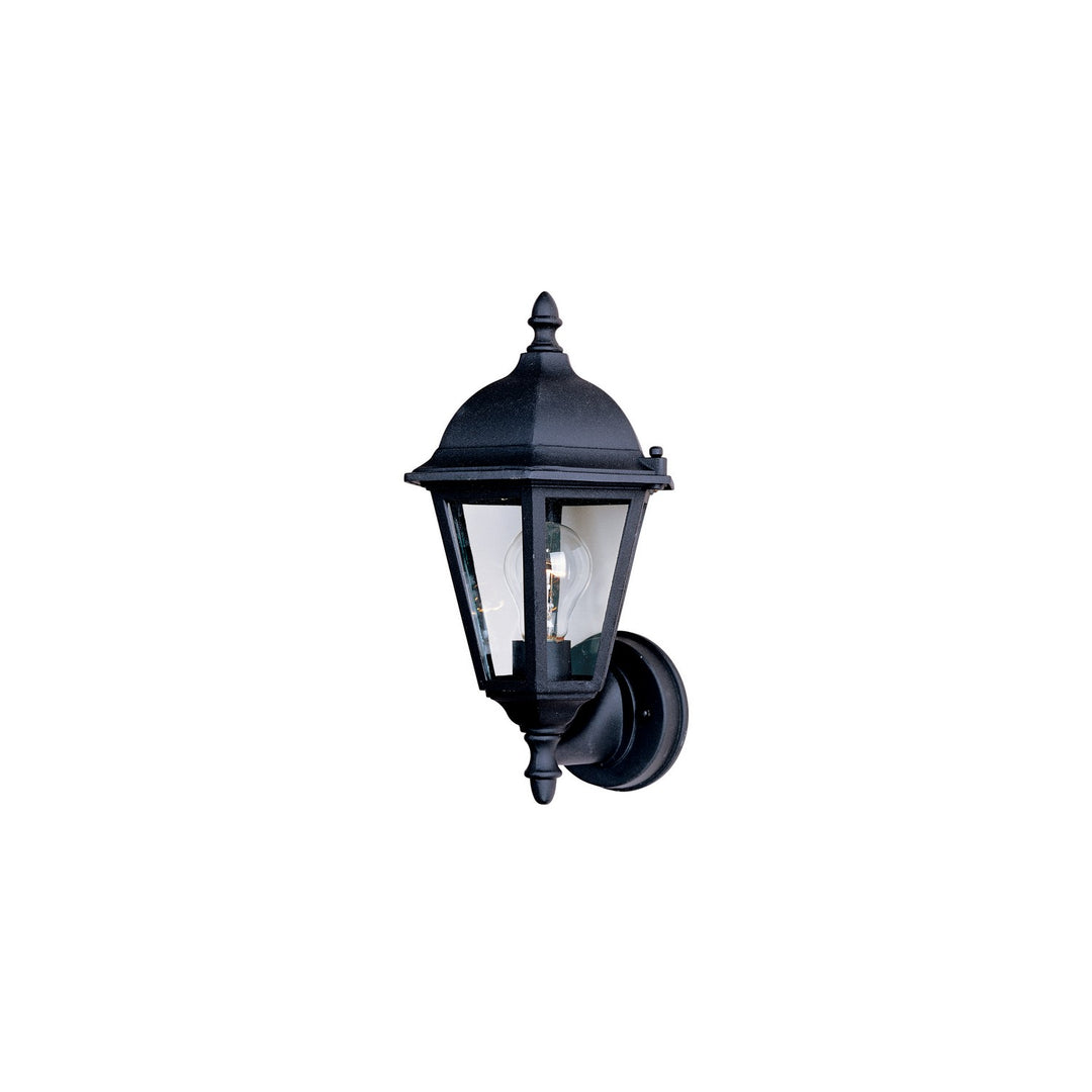 Maxim - 1002BK - One Light Outdoor Wall Lantern - Westlake - Black