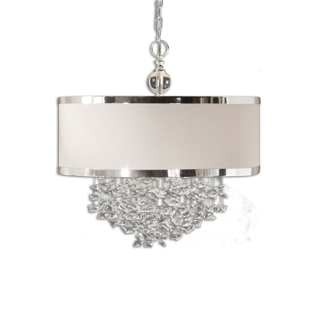 Fascination Three Light Pendant in Silver - available from The Lighting Shoppe, trusted by Canadian homeowners