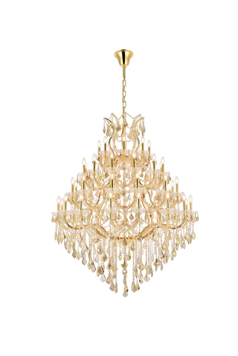 Maria Theresa 49 Light Chandelier in Gold - available from The Lighting Shoppe, trusted by Canadian homeowners