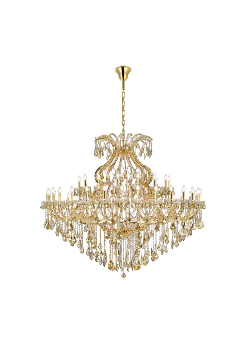 Maria Theresa 49 Light Chandelier in Gold - available from The Lighting Shoppe, trusted by Canadian homeowners