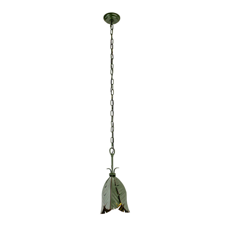 Varaluz - 901M01 - One Light Mini Pendant - Banana Leaf - Banana Leaf