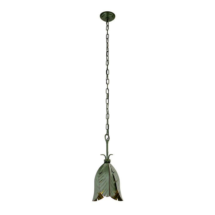 Varaluz - 901M01 - One Light Mini Pendant - Banana Leaf - Banana Leaf
