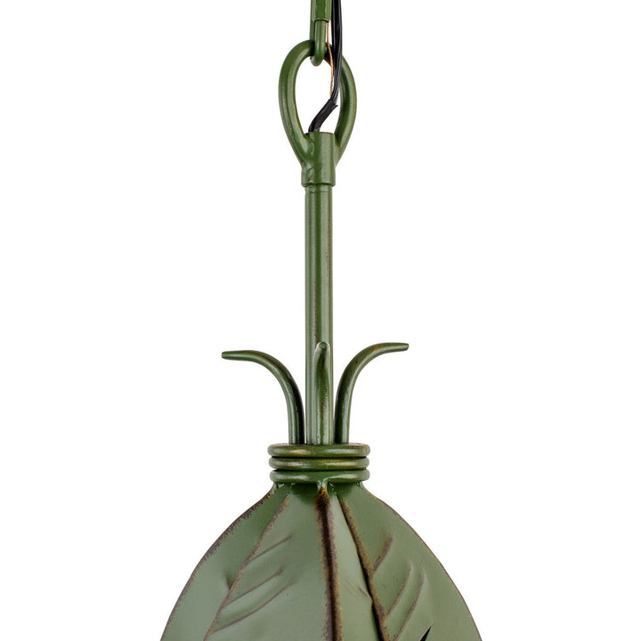 Varaluz - 901M01 - One Light Mini Pendant - Banana Leaf - Banana Leaf
