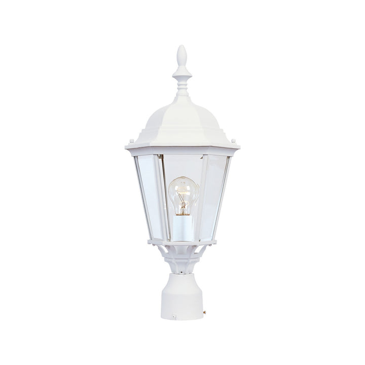 Maxim - 1005WT - One Light Outdoor Pole/Post Lantern - Westlake - White