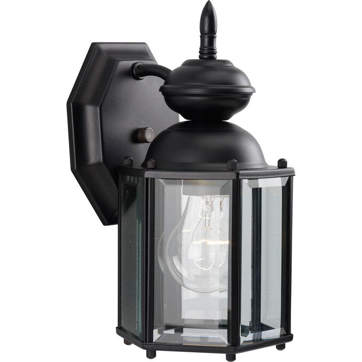 Carriage Classics One Light Wall Lantern in Black - available from The Lighting Shoppe, trusted by Canadian homeowners