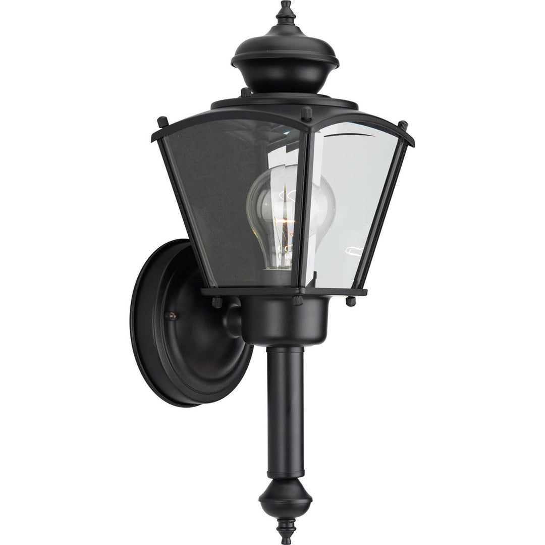 Carriage Classics One Light Wall Lantern in Black - available from The Lighting Shoppe, trusted by Canadian homeowners