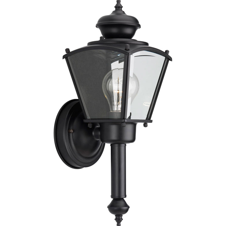 Carriage Classics One Light Wall Lantern in Black - available from The Lighting Shoppe, trusted by Canadian homeowners