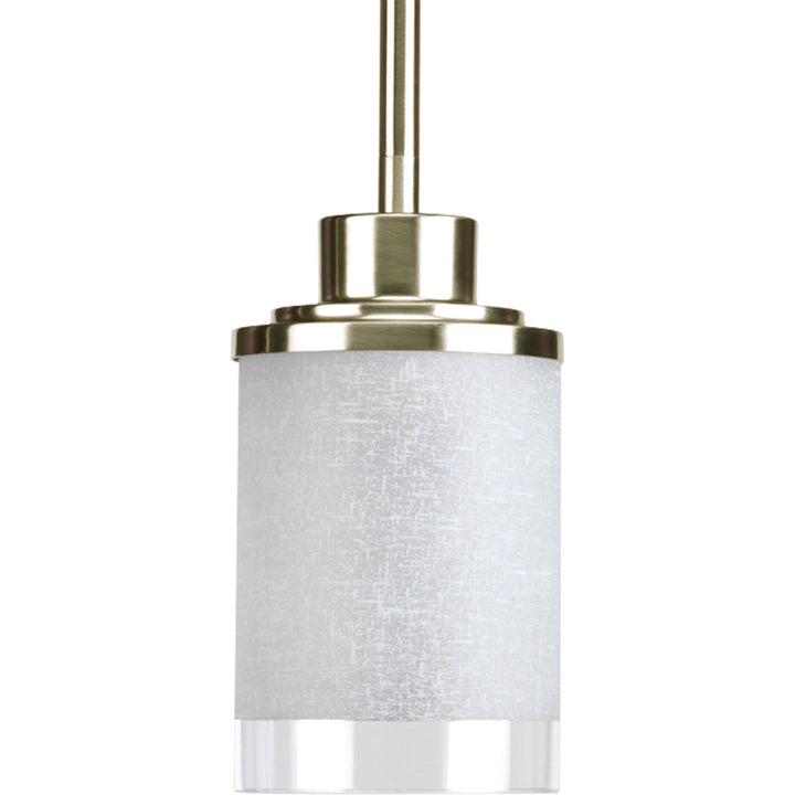 Alexa One Light Mini Pendant in Brushed Nickel - available from The Lighting Shoppe, trusted by Canadian homeowners