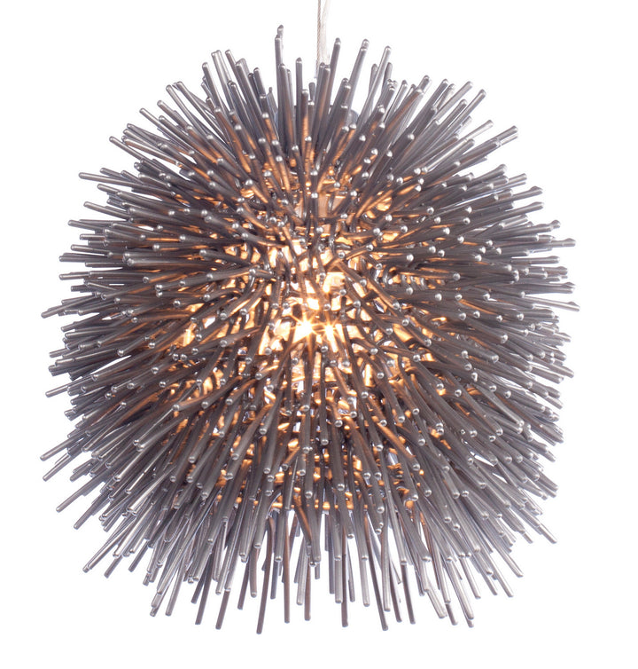 Varaluz - 169M01CH - One Light Mini Pendant - Urchin - Painted Chrome