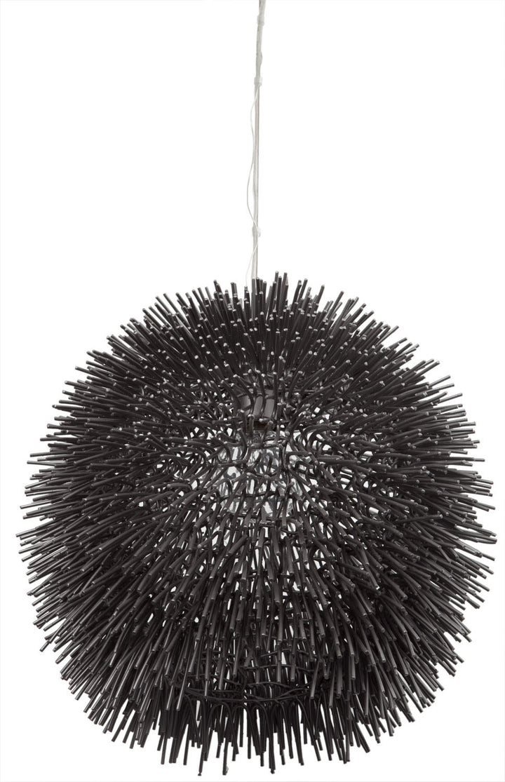 Urchin One Light Pendant in Black - available from The Lighting Shoppe, trusted by Canadian homeowners