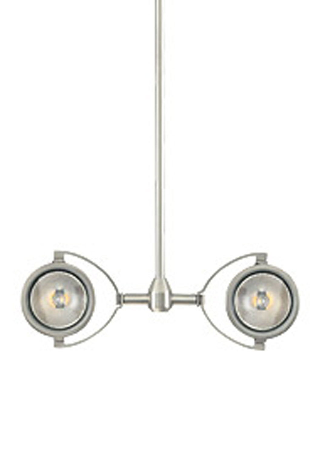 Visual Comfort Modern - 700FJELT03S - Two Light Head - Elton - Satin Nickel