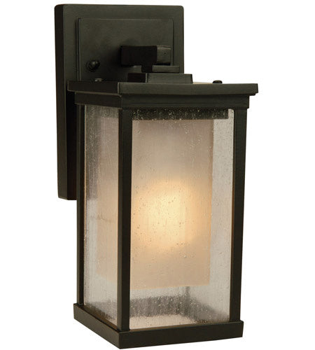 Riviera One Light Outdoor Wall Lantern in Oiled Bronze (Outdoor) - available from The Lighting Shoppe, trusted by Canadian homeowners