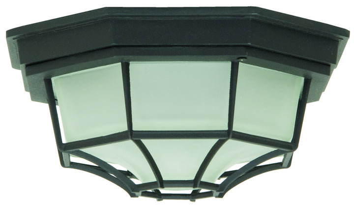 Craftmade Canada - Z390-TB - One Light Flushmount - Bulkheads Octagonal Cast - Textured Black