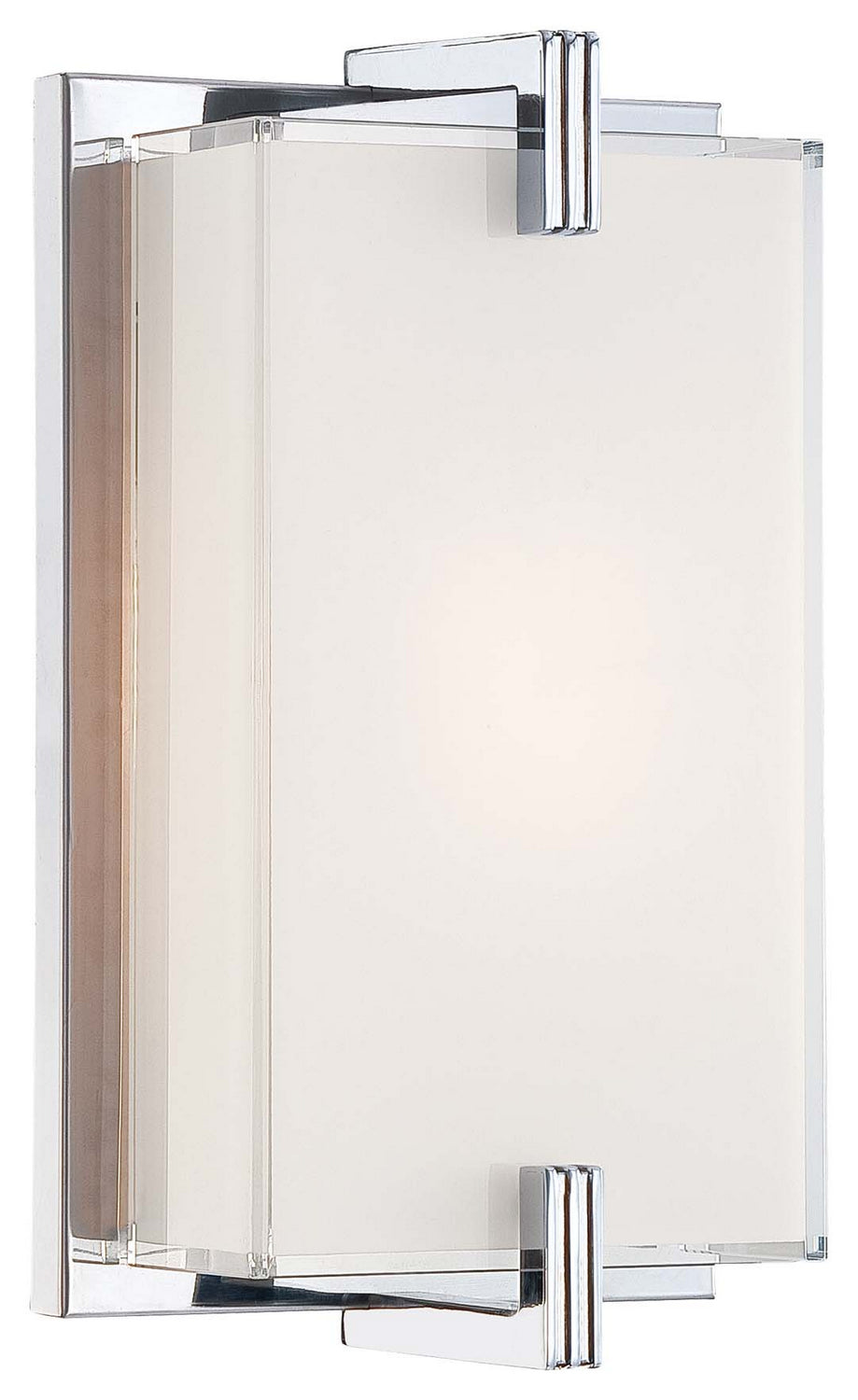 Cubism One Light Wall Sconce in Chrome - available from The Lighting Shoppe, trusted by Canadian homeowners