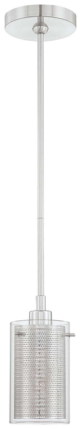 Grid II One Light Mini Pendant in Chrome - available from The Lighting Shoppe, trusted by Canadian homeowners