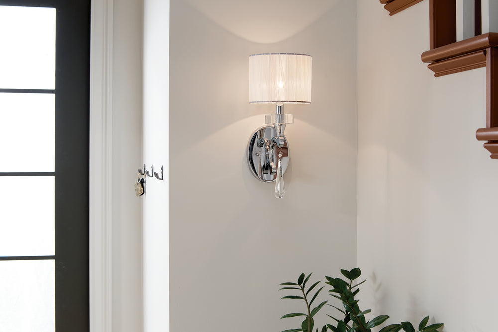 Kichler Canada - 42634CH - One Light Wall Sconce - Parker Point - Chrome