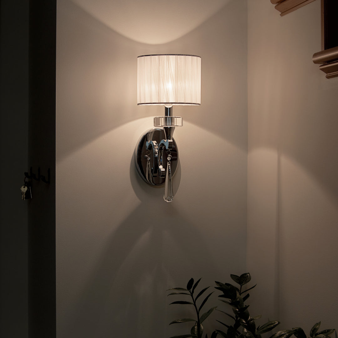 Kichler Canada - 42634CH - One Light Wall Sconce - Parker Point - Chrome