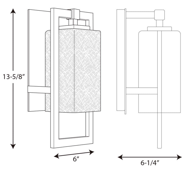 Progress Canada - P5948-20 - One Light Wall Lantern - Jack - Antique Bronze