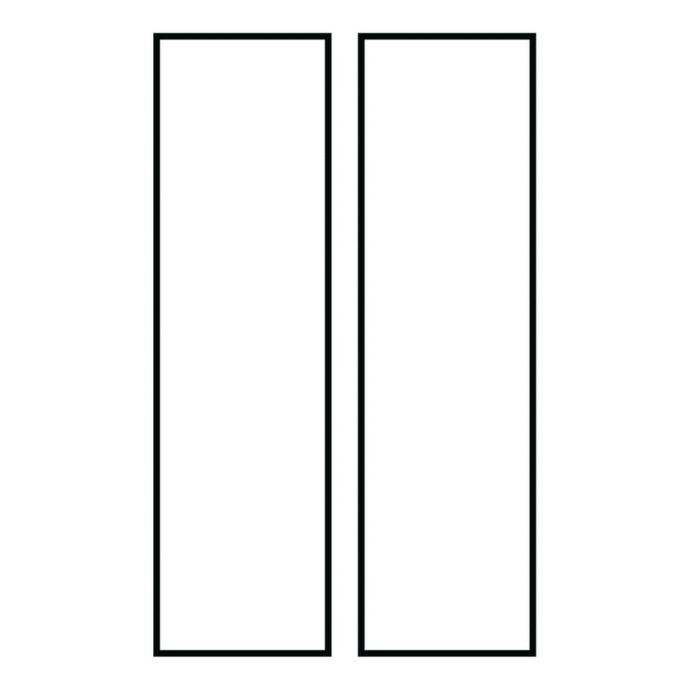 Generation Lighting Canada - 90621-68 - Address Number Tile - Address Light - White Plastic