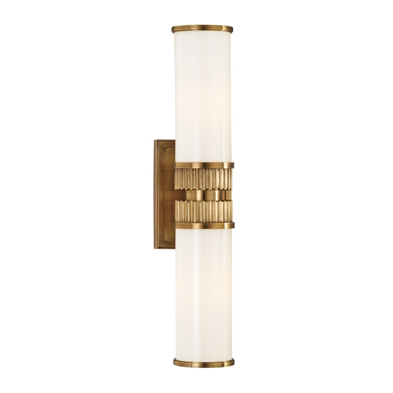 Hudson Valley Canada - 1562-AGB - Two Light Bath Bracket - Harper - Aged Brass
