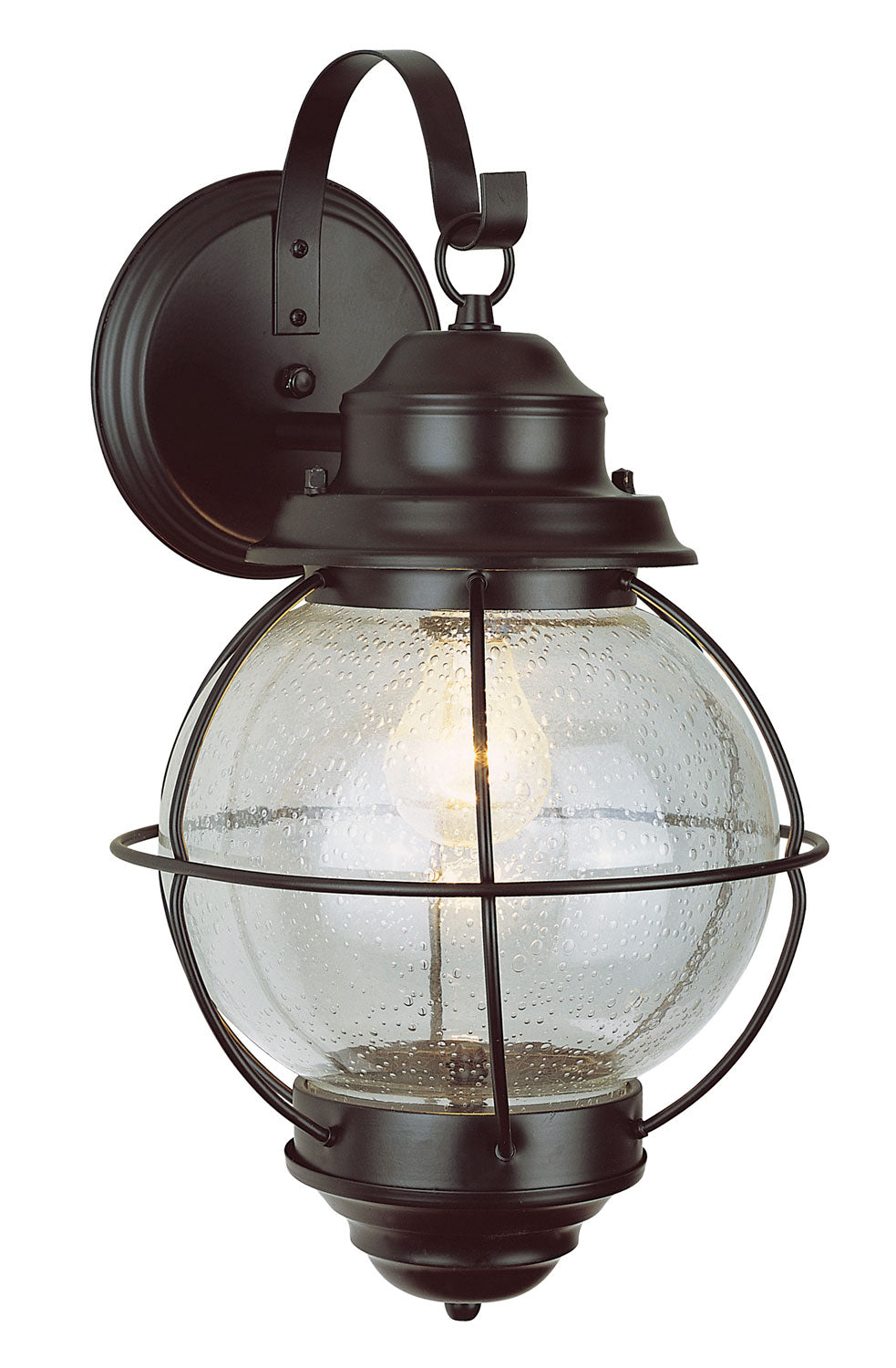 Catalina One Light Wall Lantern in Rustic Bronze - available from The Lighting Shoppe, trusted by Canadian homeowners