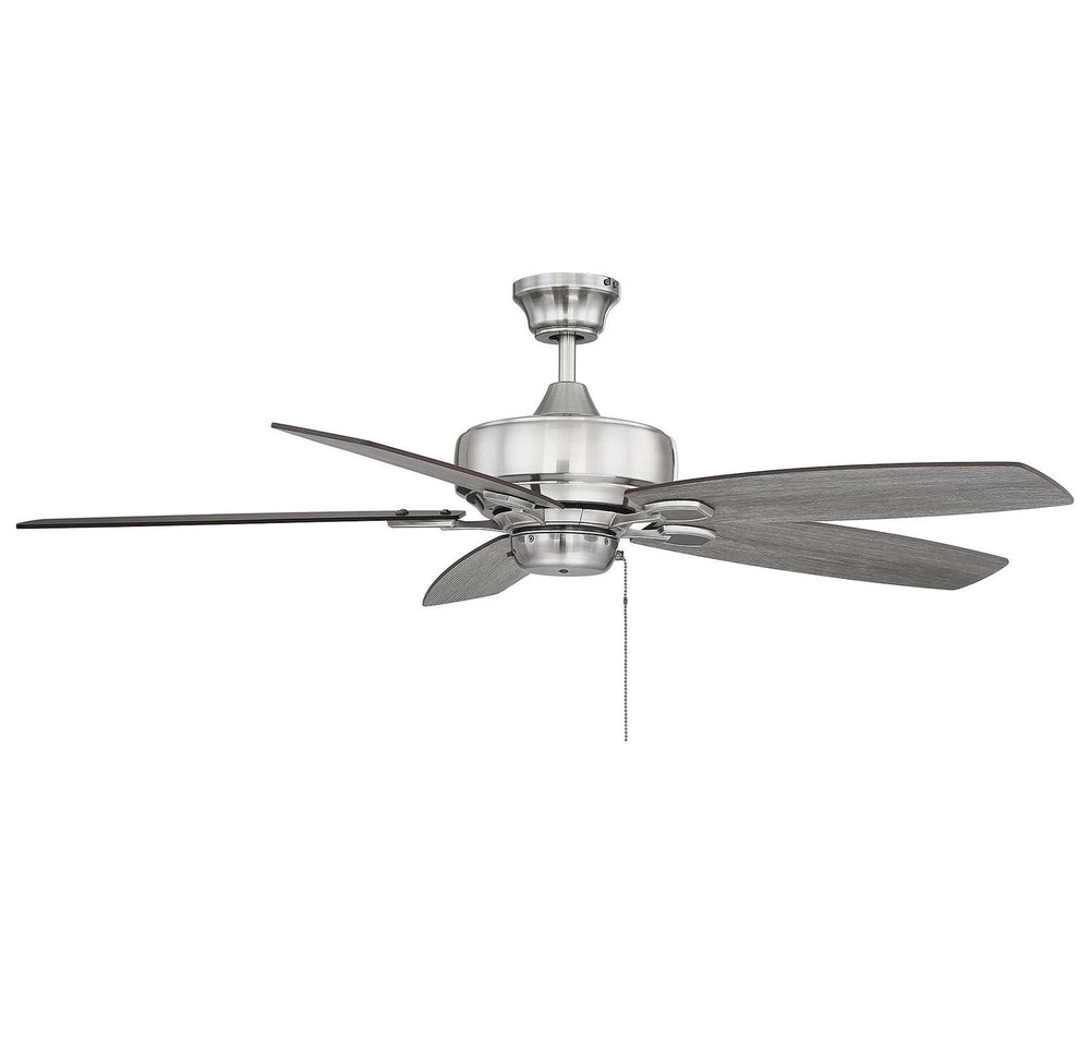 Meridian - M2016BP - 52" Ceiling Fan - Wind Star - Brushed Pewter