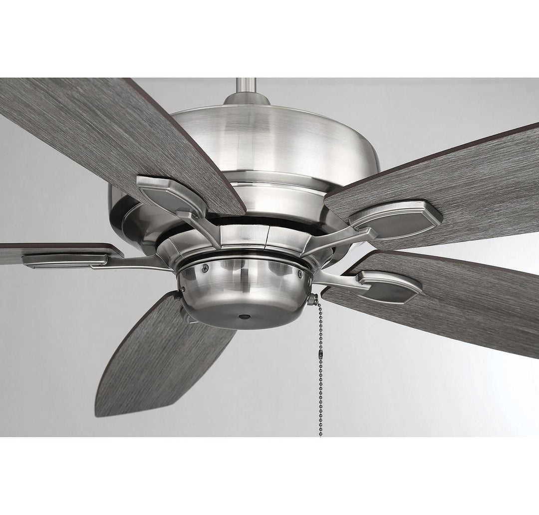 Meridian - M2016BP - 52" Ceiling Fan - Wind Star - Brushed Pewter