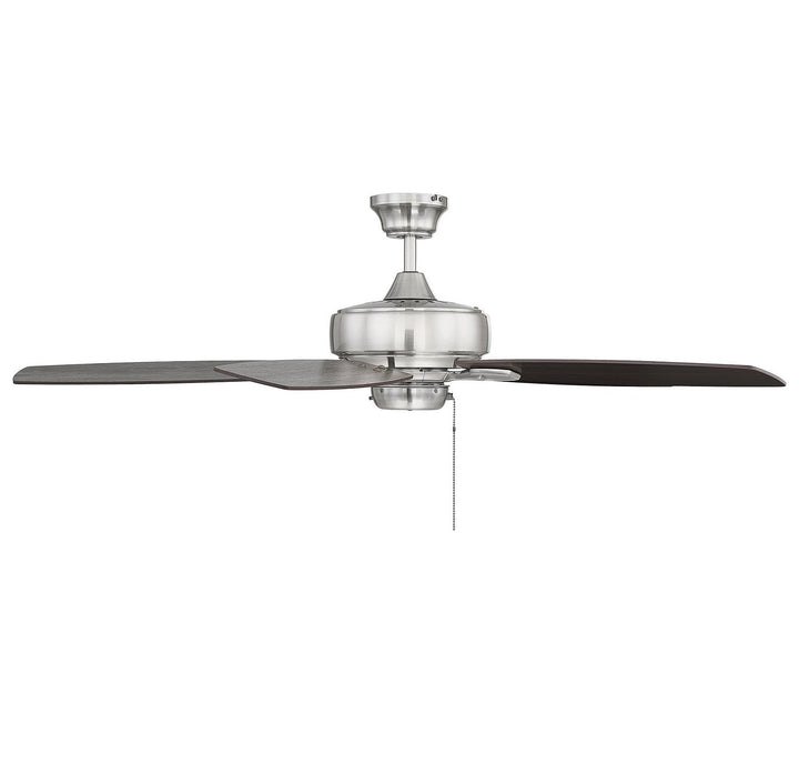 Meridian - M2016BP - 52" Ceiling Fan - Wind Star - Brushed Pewter