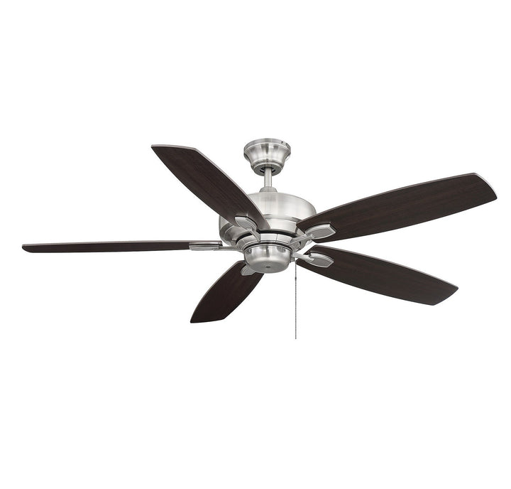 Meridian - M2016BP - 52" Ceiling Fan - Wind Star - Brushed Pewter