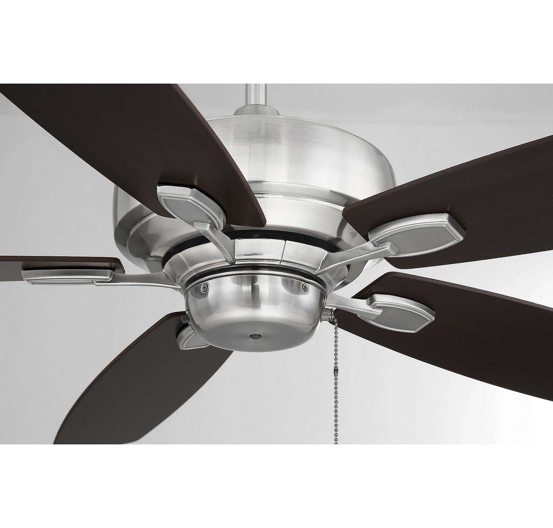 Meridian - M2016BP - 52" Ceiling Fan - Wind Star - Brushed Pewter