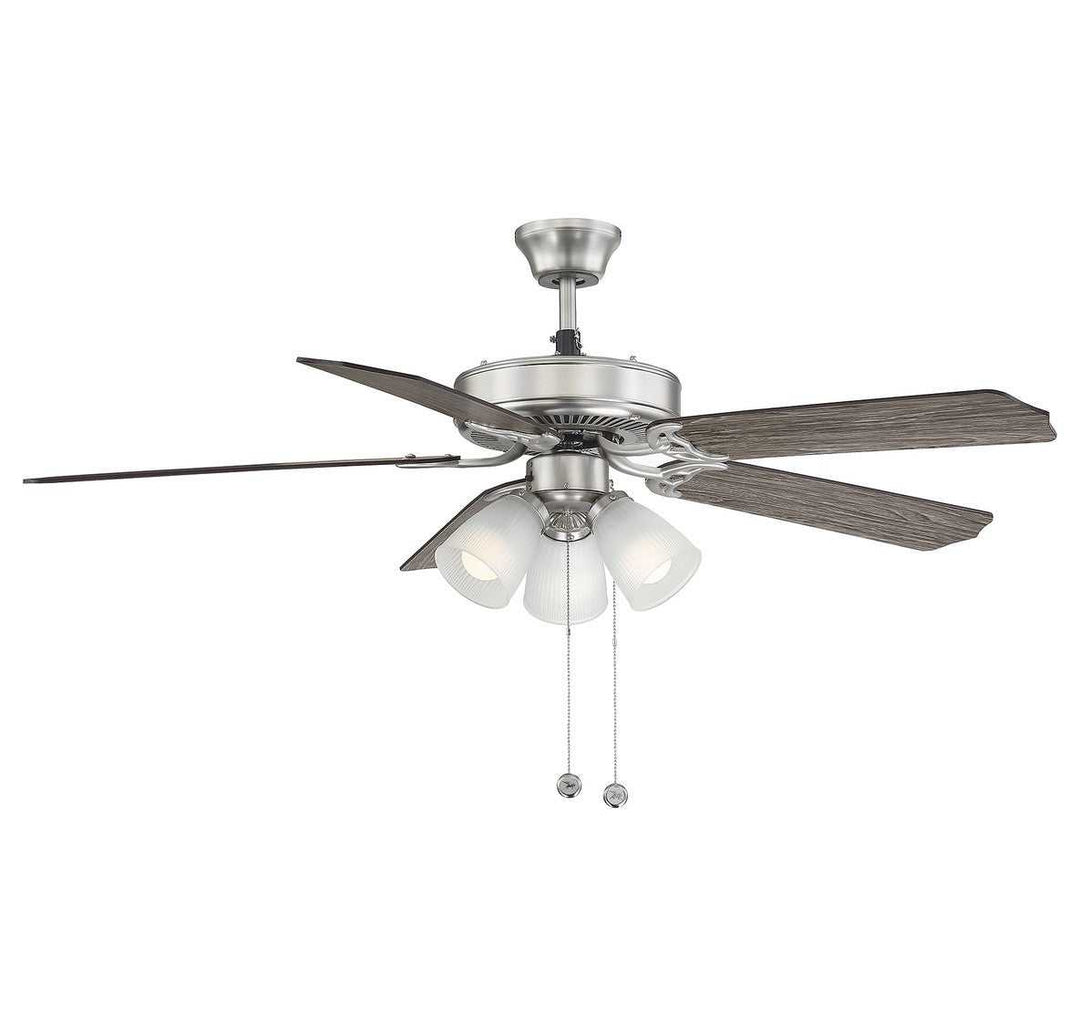 Meridian - M2021BNRV - 52" Ceiling Fan - First Value - Brushed Nickel