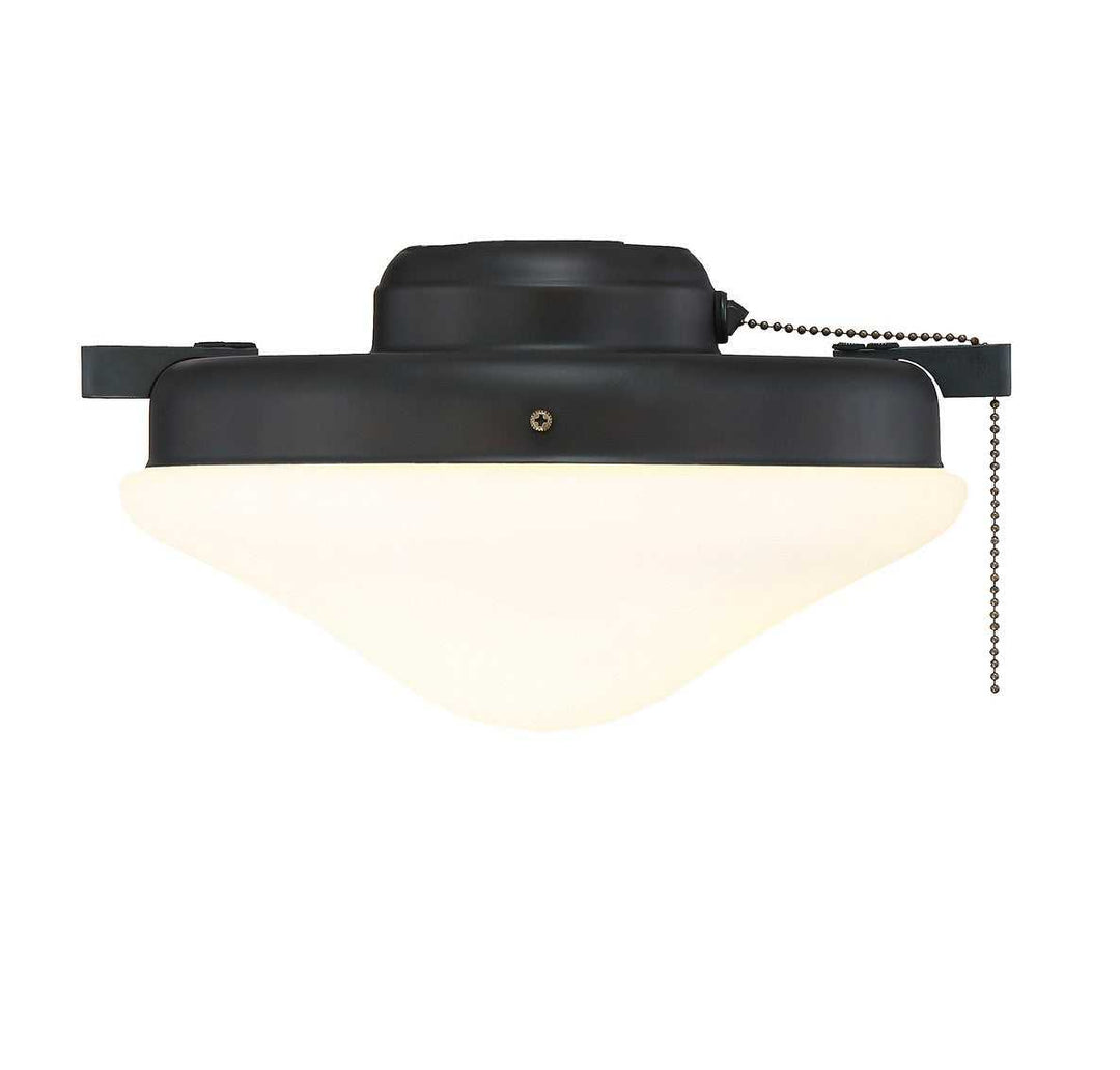 Meridian - M2027ORB - Two Light Fan Light Kit - Crimson - Oil Rubbed Bronze