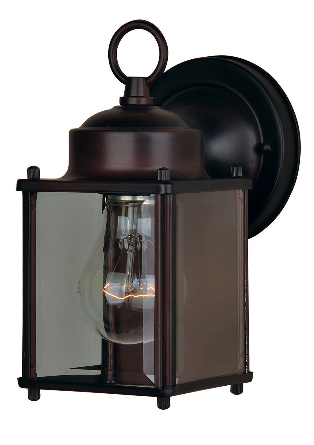 Maxim - 6879CLOI - One Light Outdoor Wall Lantern - Side Door - Oil Rubbed Bronze