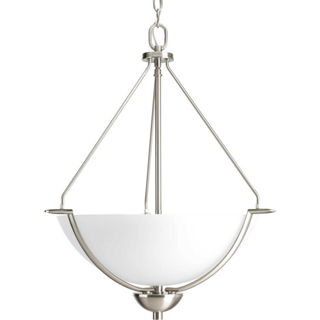 Progress Canada - P3912-09 - Three Light Pendant - Bravo - Brushed Nickel