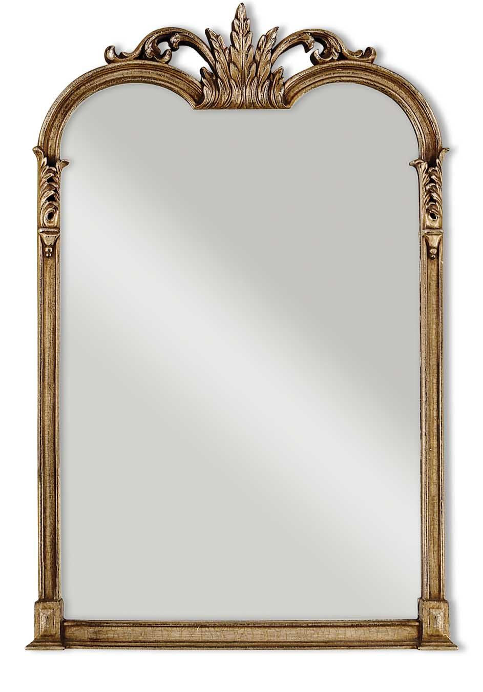 Jacqueline Mirror in Antiqued Silver Champagne - available from The Lighting Shoppe, trusted by Canadian homeowners