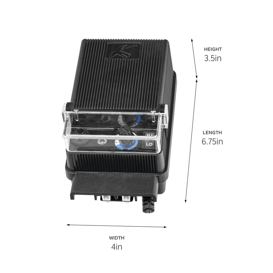 Kichler Canada - 15E60BK - Transformer - Transformer - Standard Series - Black Material (Not Painted)