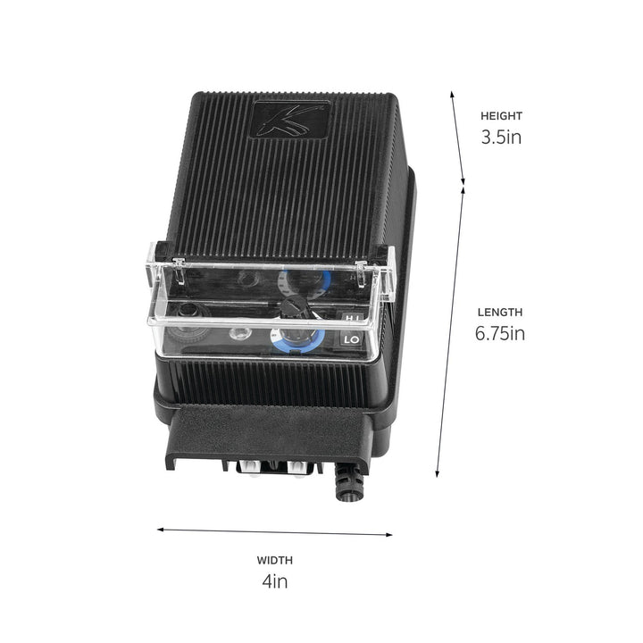 Kichler Canada - 15E60BK - Transformer - Transformer - Standard Series - Black Material (Not Painted)